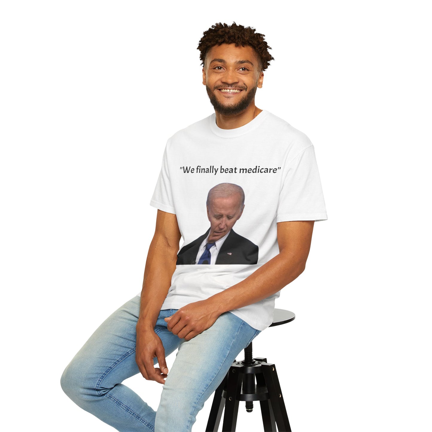 46th President Joe Biden "We finally beat Medicare" T-shirt