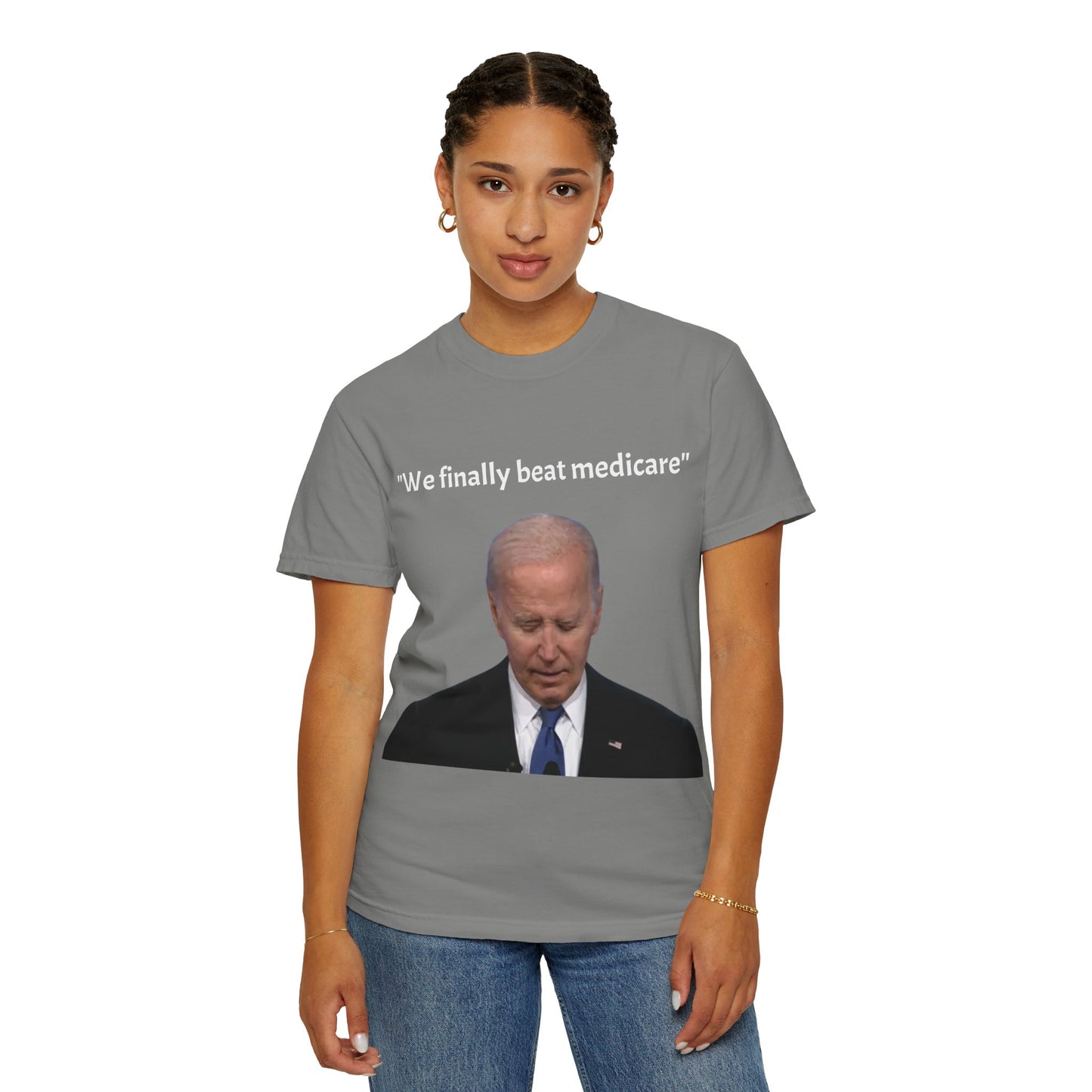 46th President Joe Biden "We finally beat Medicare" T-shirt