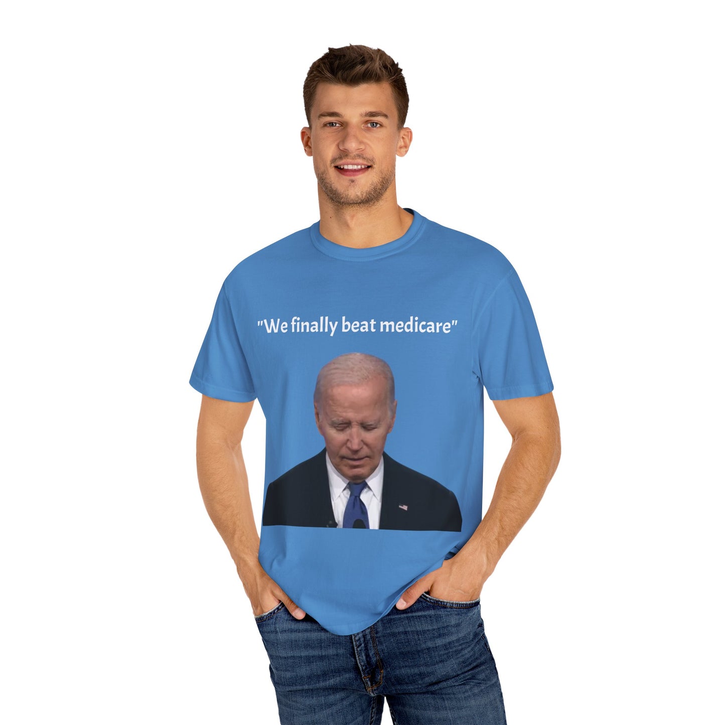 46th President Joe Biden "We finally beat Medicare" T-shirt
