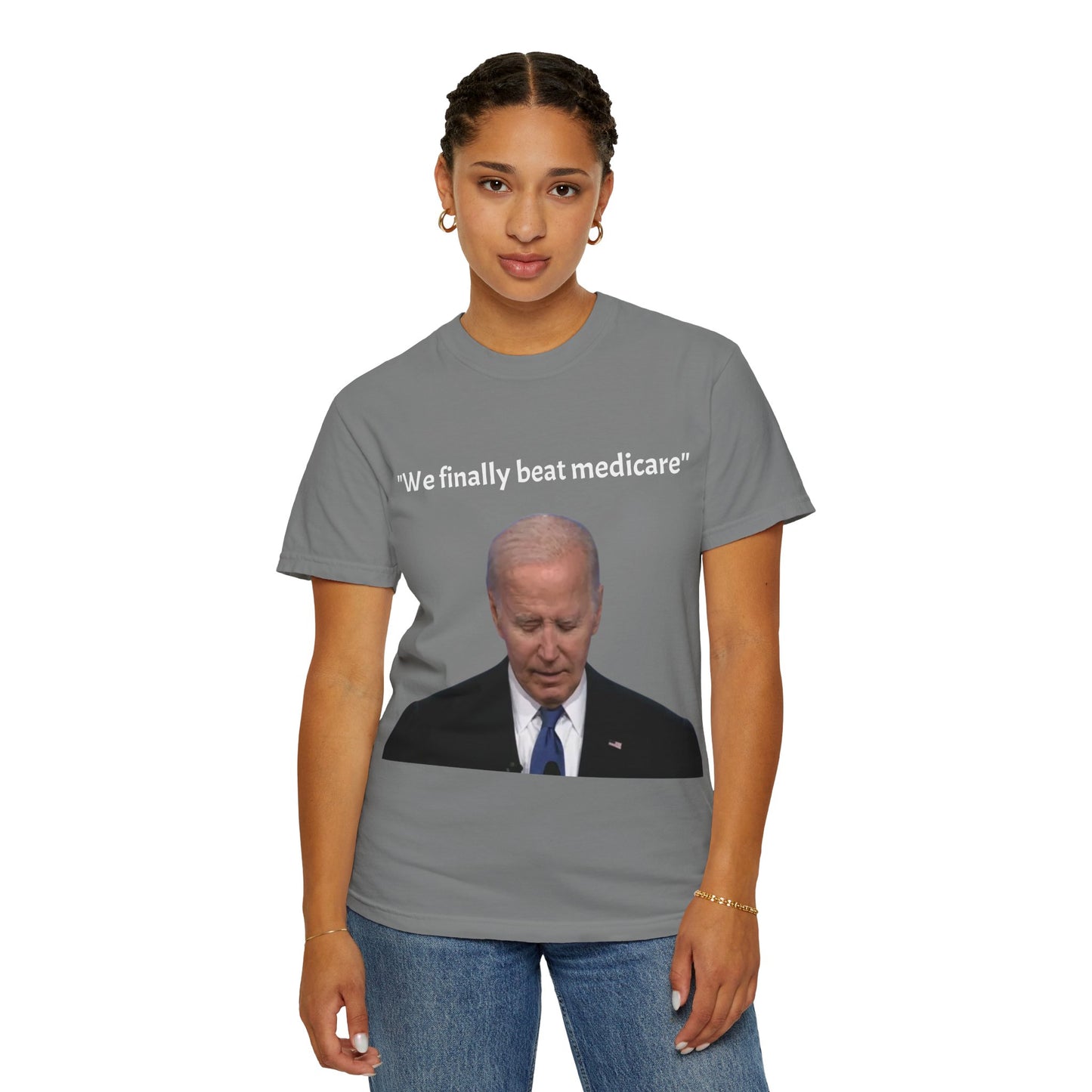 46th President Joe Biden "We finally beat Medicare" T-shirt