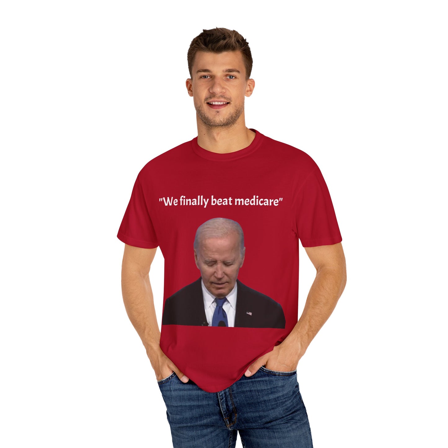 46th President Joe Biden "We finally beat Medicare" T-shirt