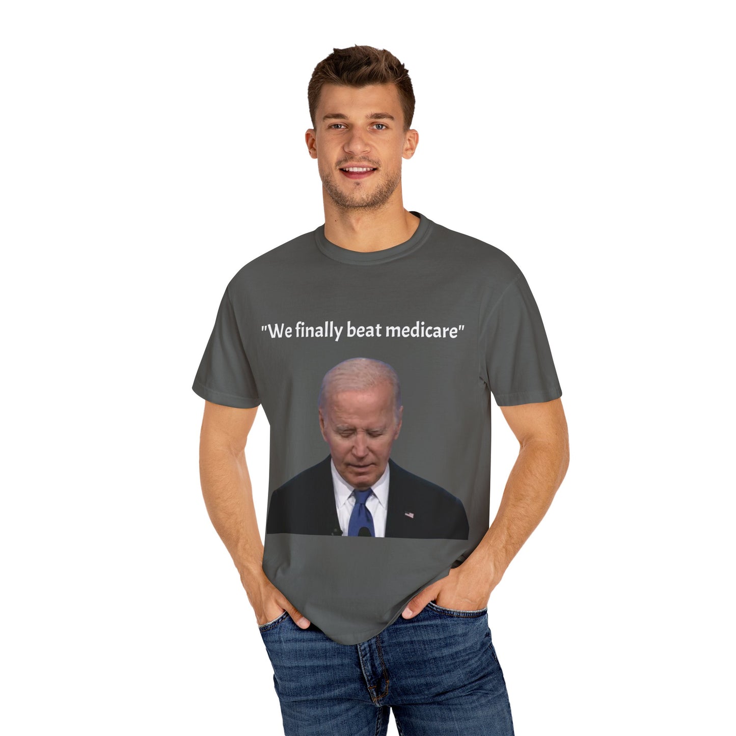 46th President Joe Biden "We finally beat Medicare" T-shirt